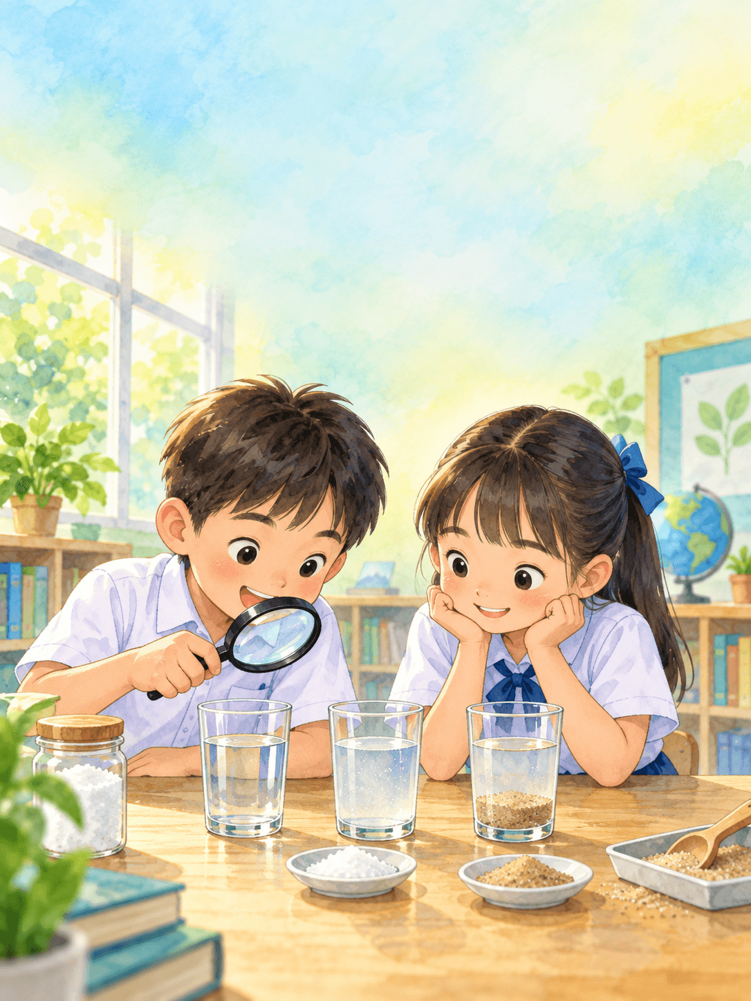 ภาพตัวอย่างสื่อการสอน: ภาพกิจกรรมวิทยาศาสตร์ ป.4 หน้า 1